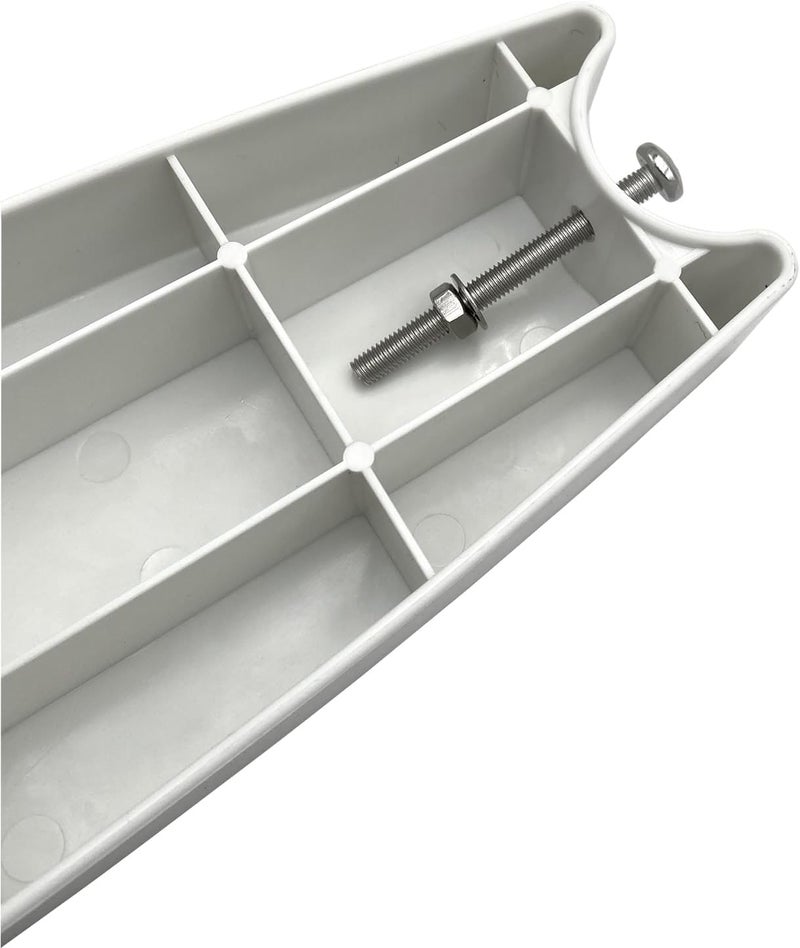 SKARUMMER Pool Ladder Steps Replacement, 18" Universal Heavy Duty Pool Ladder Steps, Swimming Pool Ladder Steps for Inground Pools & Above Ground Pool with 6 PCS Bolts and 3 Reflective Strips (3 Pack) - Image 5